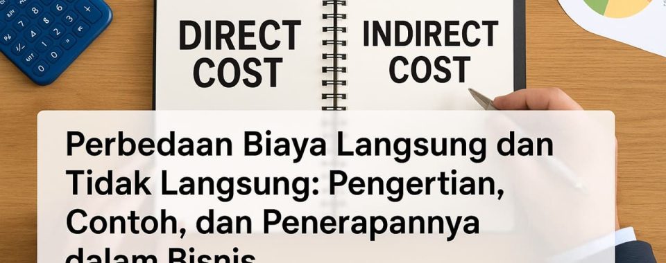 Perbedaan Biaya Langsung dan Tidak Langsung Pengertian, Contoh, dan Penerapannya dalam Bisnis