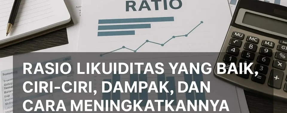 Rasio Likuiditas yang Baik, Ciri-Ciri, Dampak, dan Cara Meningkatkannya