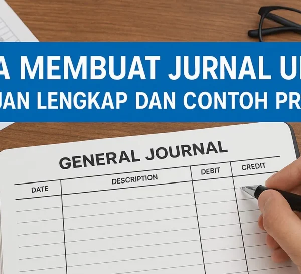 Cara Membuat Jurnal Umum, Panduan Lengkap dan Contoh Praktis