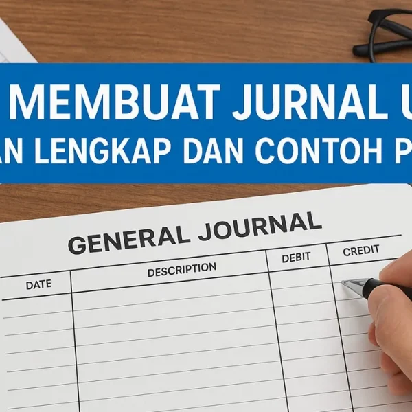 Cara Membuat Jurnal Umum, Panduan Lengkap dan Contoh Praktis