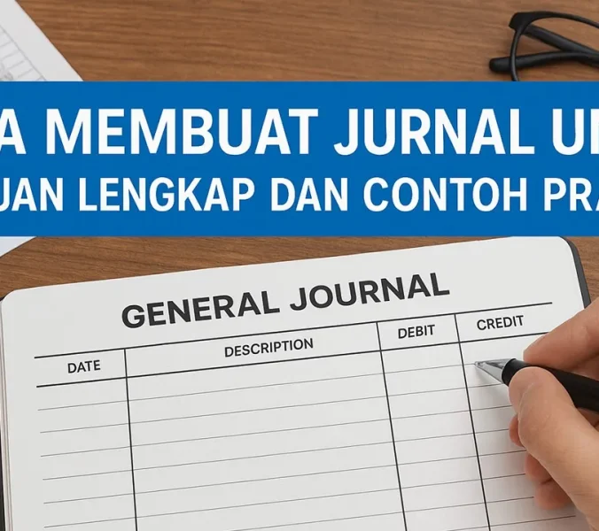 Cara Membuat Jurnal Umum, Panduan Lengkap dan Contoh Praktis