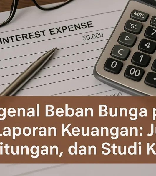 Mengenal Beban Bunga pada Laporan Keuangan Jurnal, Perhitungan, dan Studi Kasus