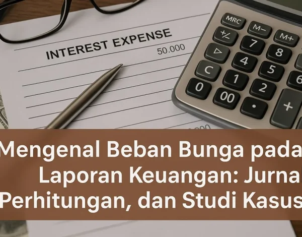 Mengenal Beban Bunga pada Laporan Keuangan Jurnal, Perhitungan, dan Studi Kasus