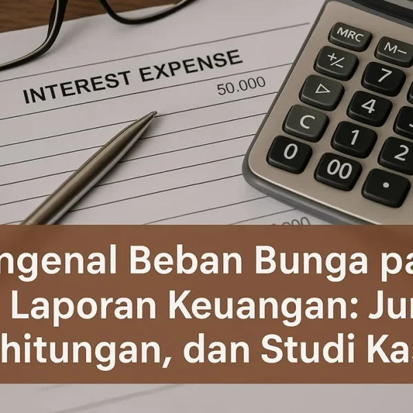 Mengenal Beban Bunga pada Laporan Keuangan Jurnal, Perhitungan, dan Studi Kasus