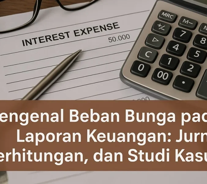 Mengenal Beban Bunga pada Laporan Keuangan Jurnal, Perhitungan, dan Studi Kasus