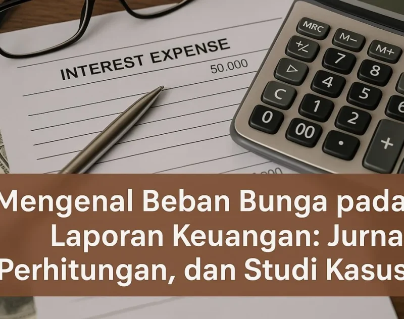 Mengenal Beban Bunga pada Laporan Keuangan Jurnal, Perhitungan, dan Studi Kasus