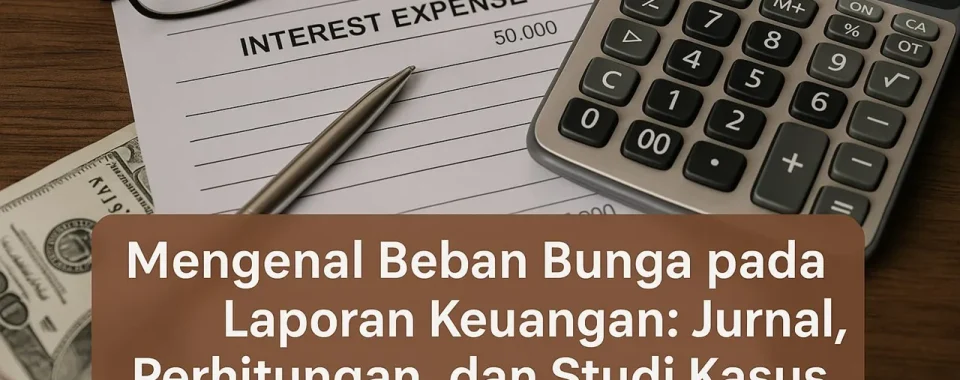 Mengenal Beban Bunga pada Laporan Keuangan Jurnal, Perhitungan, dan Studi Kasus