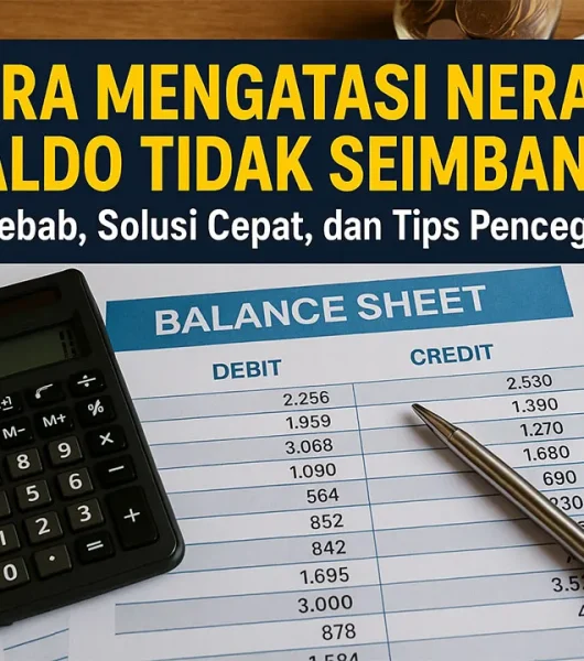 Cara Mengatasi Neraca Saldo Tidak Seimbang! Penyebab, Solusi Cepat, dan Tips Pencegahan
