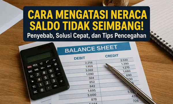 Cara Mengatasi Neraca Saldo Tidak Seimbang! Penyebab, Solusi Cepat, dan Tips Pencegahan