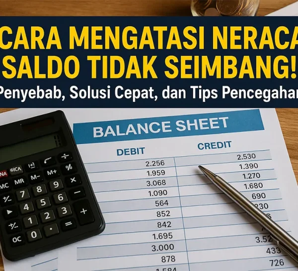 Cara Mengatasi Neraca Saldo Tidak Seimbang! Penyebab, Solusi Cepat, dan Tips Pencegahan