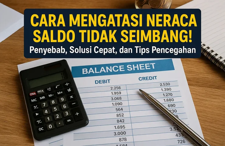 Cara Mengatasi Neraca Saldo Tidak Seimbang! Penyebab, Solusi Cepat, dan Tips Pencegahan