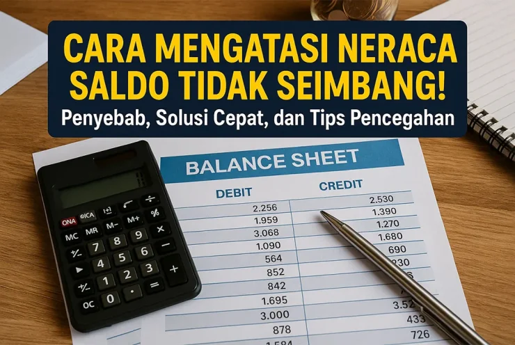Cara Mengatasi Neraca Saldo Tidak Seimbang! Penyebab, Solusi Cepat, dan Tips Pencegahan