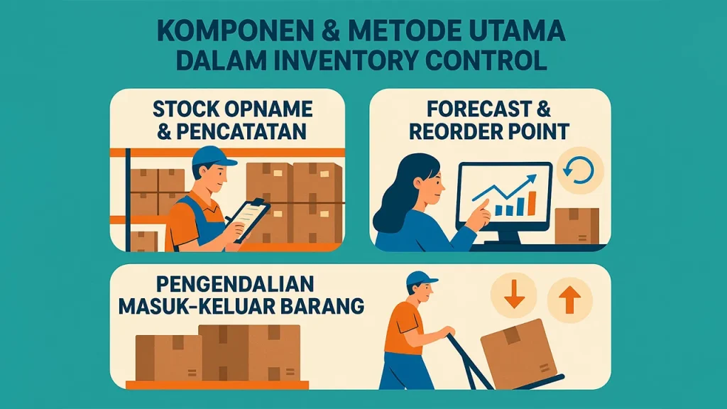 Komponen & Metode Utama dalam Inventory Control