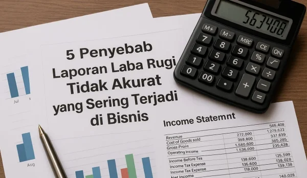 5 Penyebab Laporan Laba Rugi Tidak Akurat yang Sering Terjadi di Bisnis