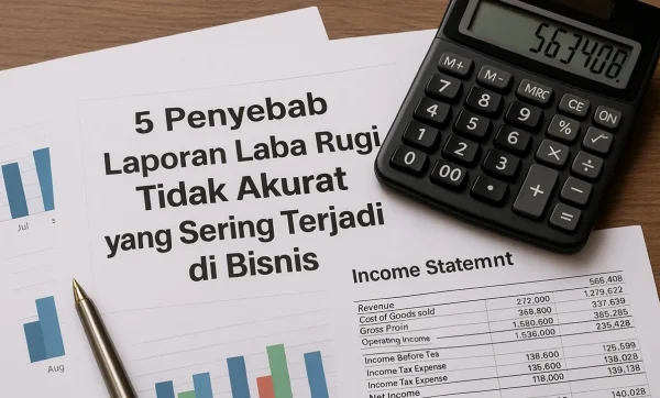 5 Penyebab Laporan Laba Rugi Tidak Akurat yang Sering Terjadi di Bisnis