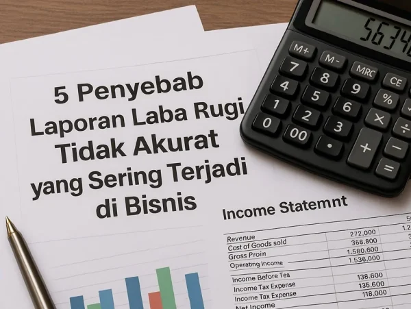 5 Penyebab Laporan Laba Rugi Tidak Akurat yang Sering Terjadi di Bisnis