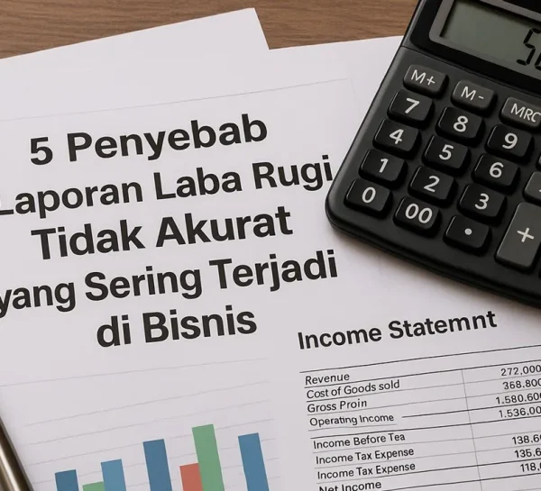 5 Penyebab Laporan Laba Rugi Tidak Akurat yang Sering Terjadi di Bisnis
