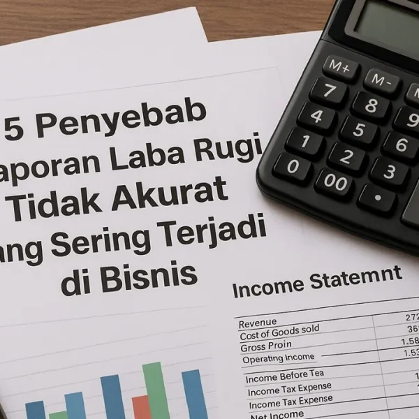 5 Penyebab Laporan Laba Rugi Tidak Akurat yang Sering Terjadi di Bisnis