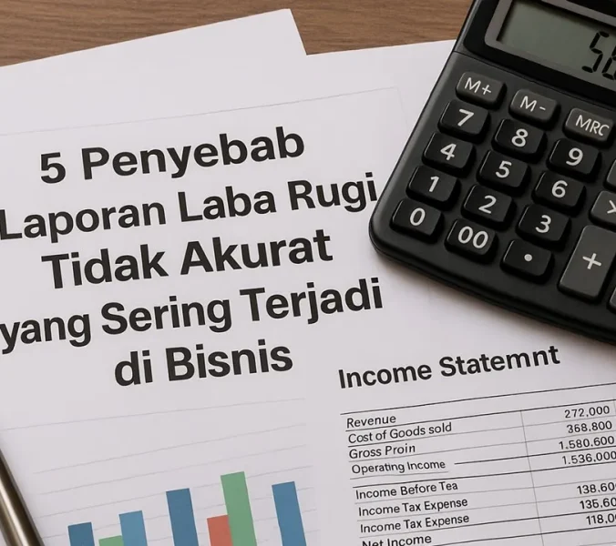 5 Penyebab Laporan Laba Rugi Tidak Akurat yang Sering Terjadi di Bisnis