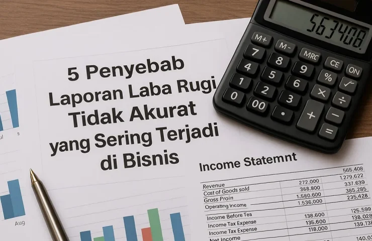 5 Penyebab Laporan Laba Rugi Tidak Akurat yang Sering Terjadi di Bisnis