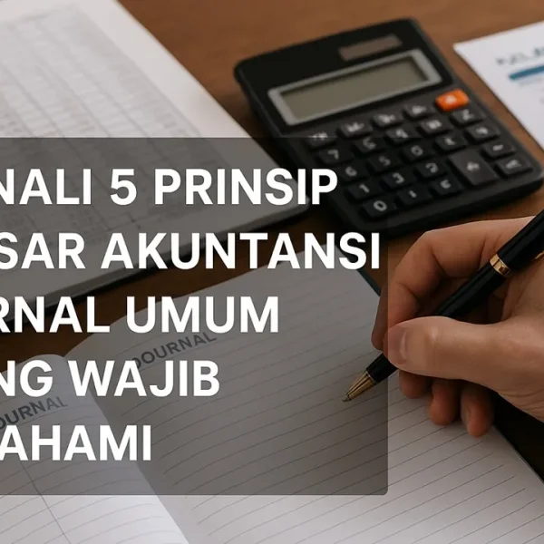 Kenali 5 Prinsip Dasar Akuntansi Jurnal Umum yang Wajib Dipahami