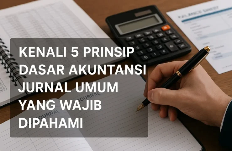 Kenali 5 Prinsip Dasar Akuntansi Jurnal Umum yang Wajib Dipahami