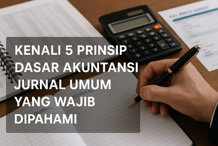 Kenali 5 Prinsip Dasar Akuntansi Jurnal Umum yang Wajib Dipahami