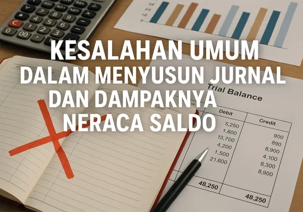 Kesalahan Umum dalam Menyusun Jurnal dan Dampaknya pada Neraca Saldo