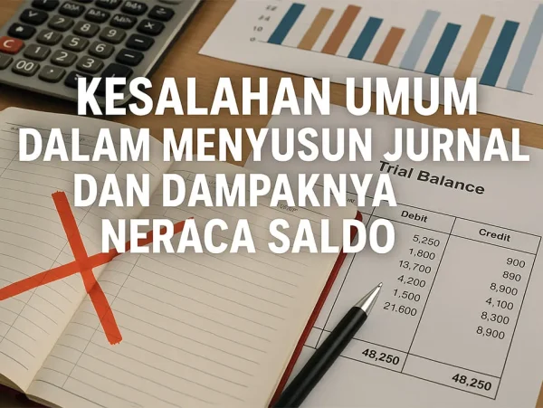 Kesalahan Umum dalam Menyusun Jurnal dan Dampaknya pada Neraca Saldo