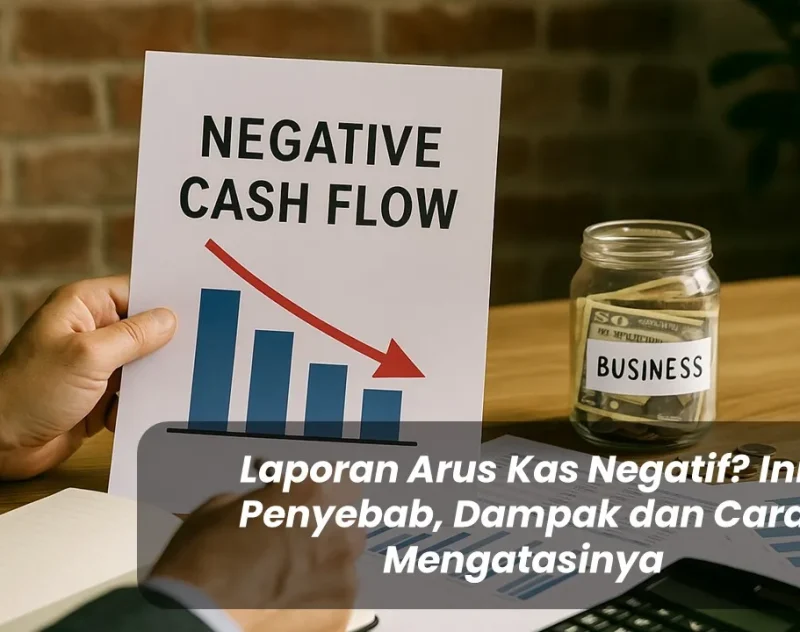 Laporan Arus Kas Negatif Ini Penyebab, Dampak dan Cara Mengatasinya
