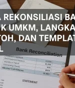 Cara Rekonsiliasi Bank untuk UMKM, Langkah, Contoh, dan Template Excel