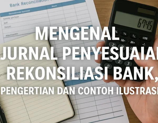Mengenal Jurnal Penyesuaian Rekonsiliasi Bank, Pengertian dan Contoh ilustrasinya