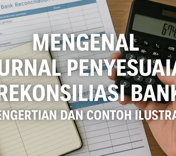Mengenal Jurnal Penyesuaian Rekonsiliasi Bank, Pengertian dan Contoh ilustrasinya