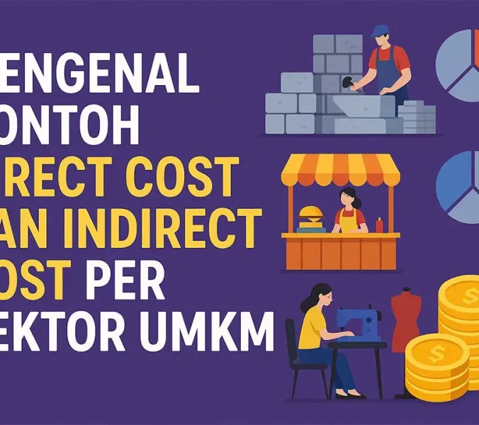 Mengenal Contoh Direct Cost dan Indirect Cost Per Sektor UMKM
