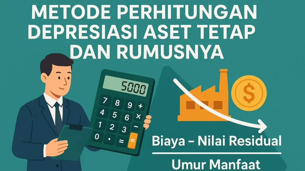 Metode Perhitungan Depresiasi Aset Tetap dan Rumusnya