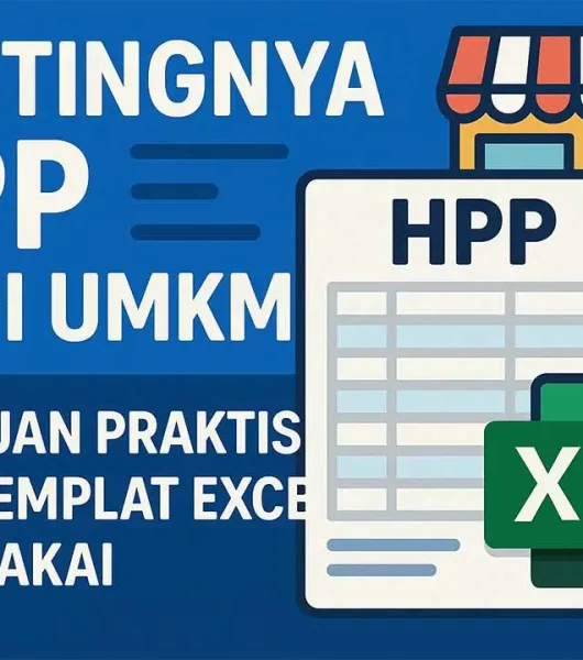 Pentingnya HPP bagi UMKM! Panduan Praktis dan Templat Excel Siap Pakai