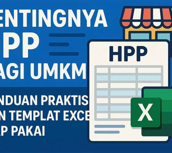 Pentingnya HPP bagi UMKM! Panduan Praktis dan Templat Excel Siap Pakai