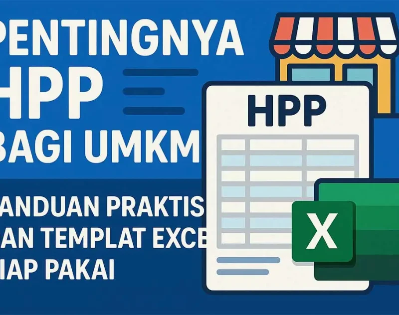 Pentingnya HPP bagi UMKM! Panduan Praktis dan Templat Excel Siap Pakai