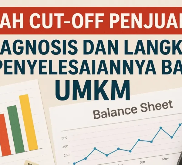 Salah Cut-Off Penjualan, Diagnosis dan Langkah Penyelesaiannya bagi UMKM