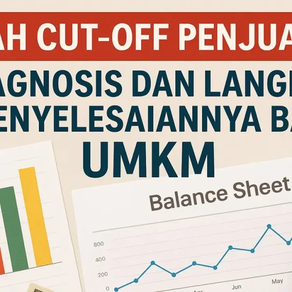 Salah Cut-Off Penjualan, Diagnosis dan Langkah Penyelesaiannya bagi UMKM