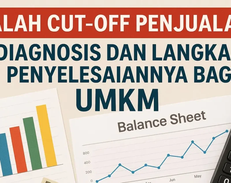 Salah Cut-Off Penjualan, Diagnosis dan Langkah Penyelesaiannya bagi UMKM